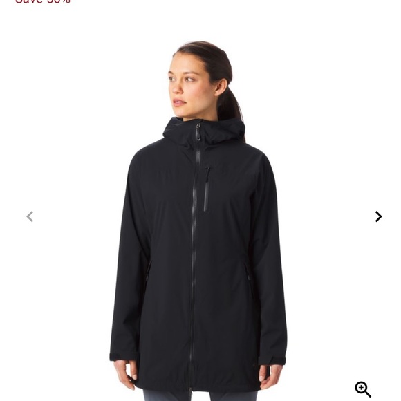 Mountain Hardware- Stretch Ozonic Parka - M - Women - Black - Picture 1 of 8